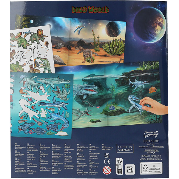 Dino World Stickerworld GALAXY (Billede 4 af 4)