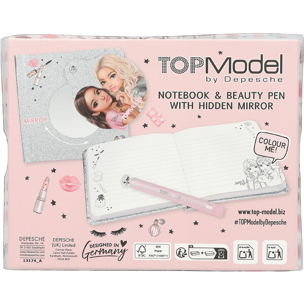 TOPModel Beauty Skrivehæfte med Blækpen (Billede 4 af 4)