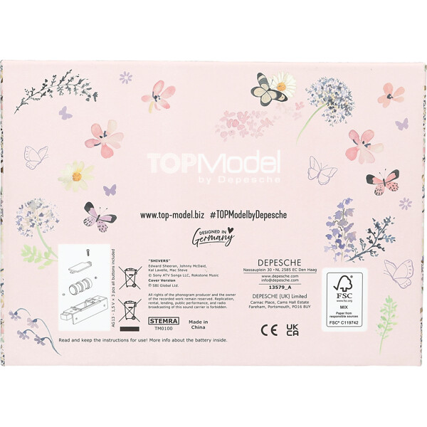TOPModel Smykkeskrin med kode & musik (Billede 5 af 5)