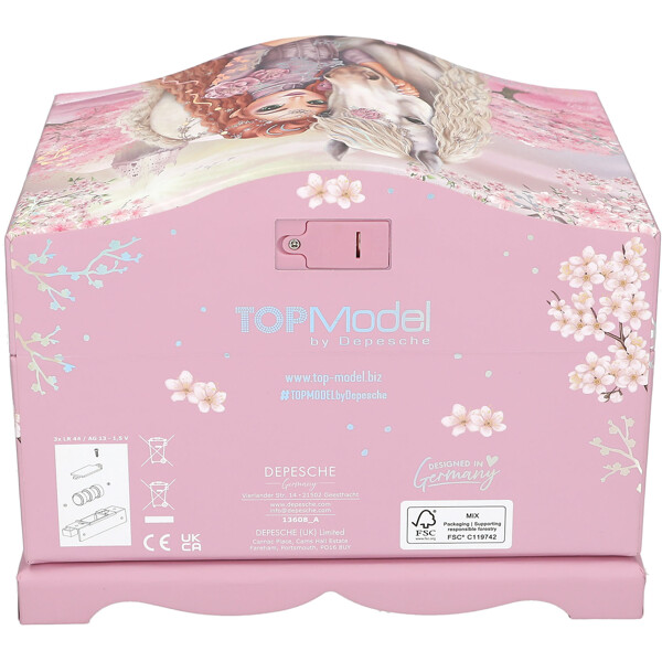 TOPModel Smykkeskrin med lys VIVA VIOLET (Billede 4 af 4)