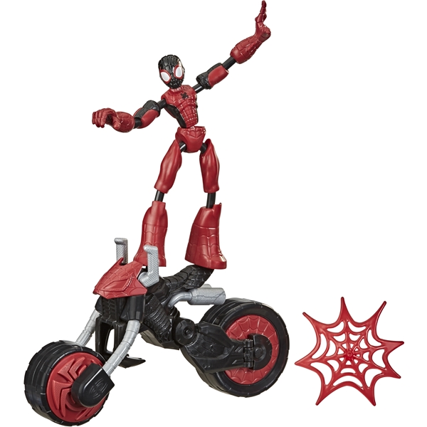 Spider-Man Bend & Flex Rider Spider-Man (Billede 2 af 6)