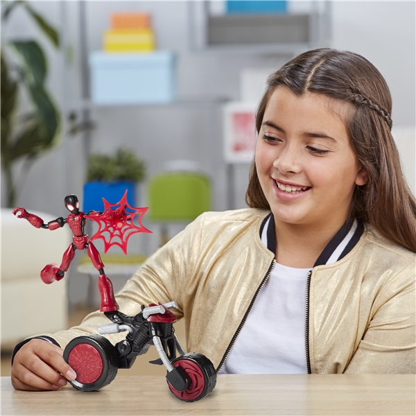 Spider-Man Bend & Flex Rider Spider-Man (Billede 4 af 6)