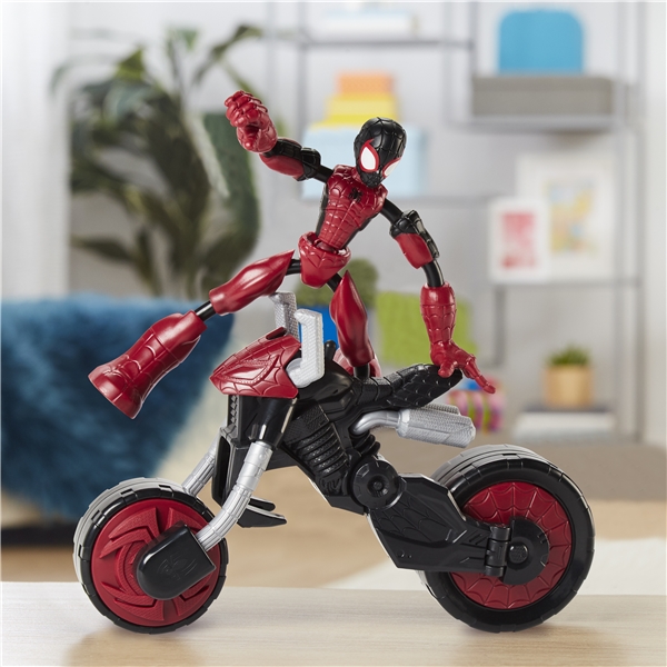 Spider-Man Bend & Flex Rider Spider-Man (Billede 6 af 6)