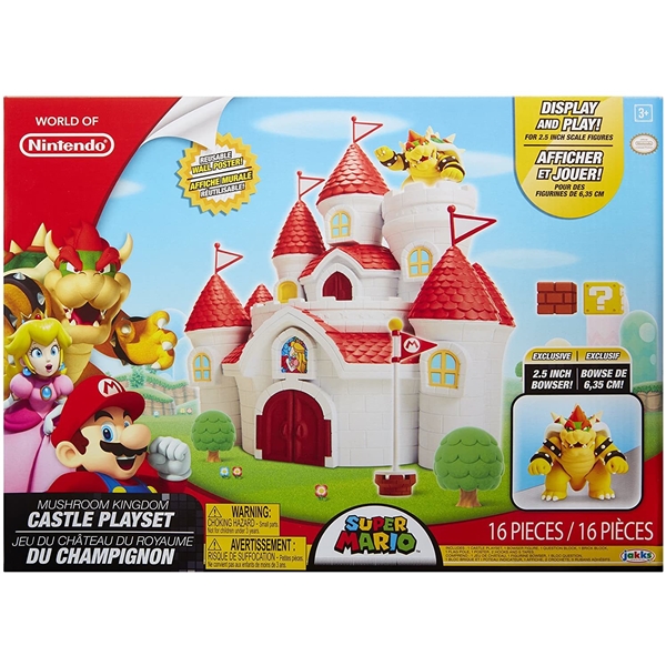 Super Mario Mushroom Kingdom Castle Playset (Billede 1 af 2)