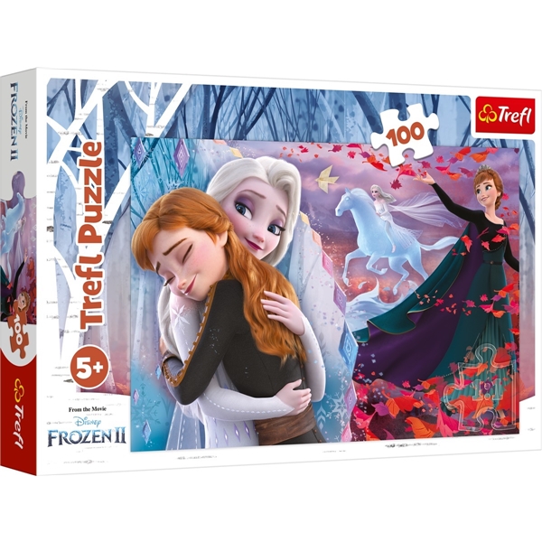 Puslespil 100 Brikker Frozen 2 (Billede 1 af 2)