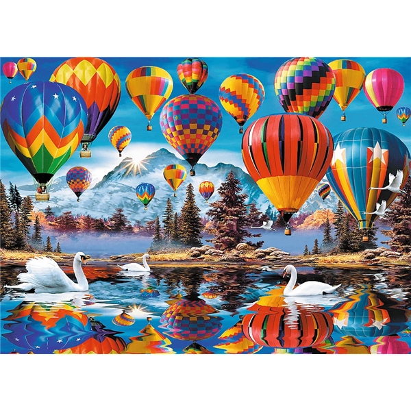 Trefl Wood Puslespil Air-Balloon 1000 Brikker (Billede 2 af 8)