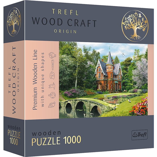 Trefl Wood Castle in a Park 1000 Brikker (Billede 1 af 5)