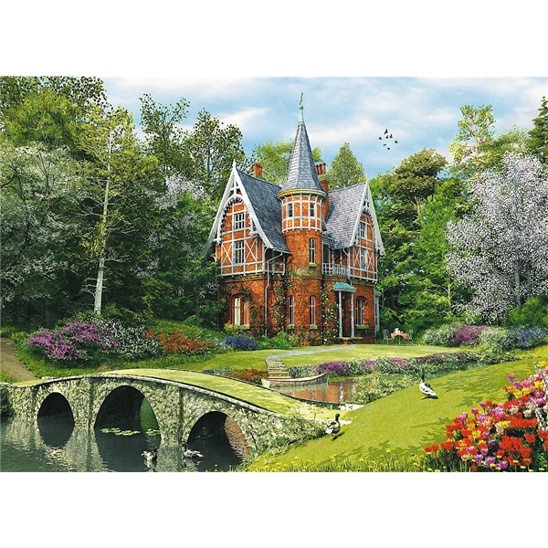 Trefl Wood Castle in a Park 1000 Brikker (Billede 2 af 5)