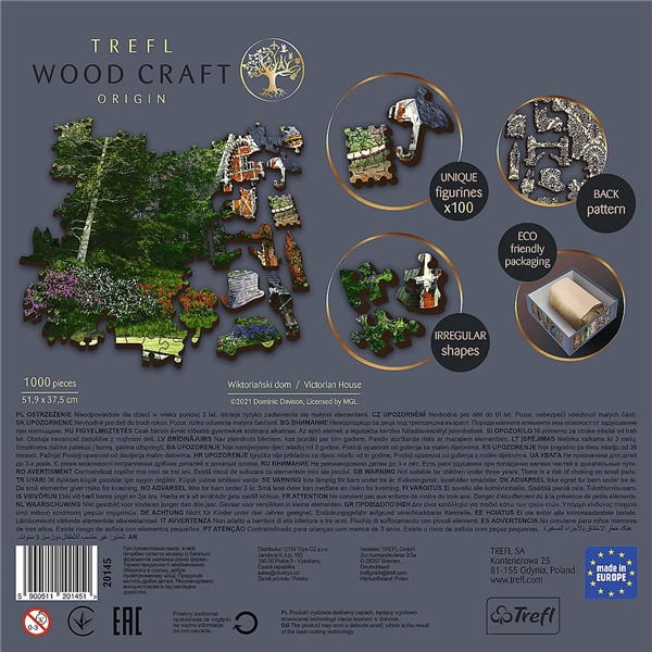 Trefl Wood Castle in a Park 1000 Brikker (Billede 5 af 5)