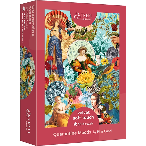 Trefl Prime Velvet Puzzle Quarantine Moods 500 B