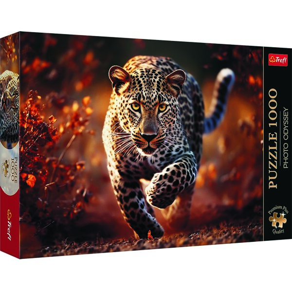 Puslespil 1000 Brikker Trefl Vild Leopard (Billede 1 af 2)