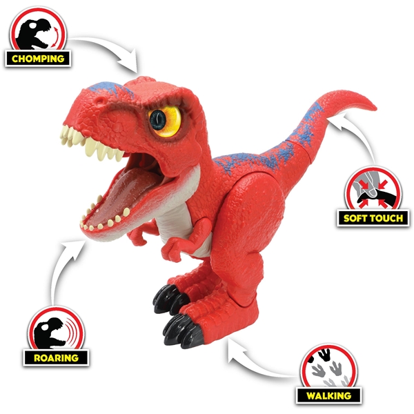 Dinos Unleashed T-Rex Jr Dinosaur (Billede 3 af 4)