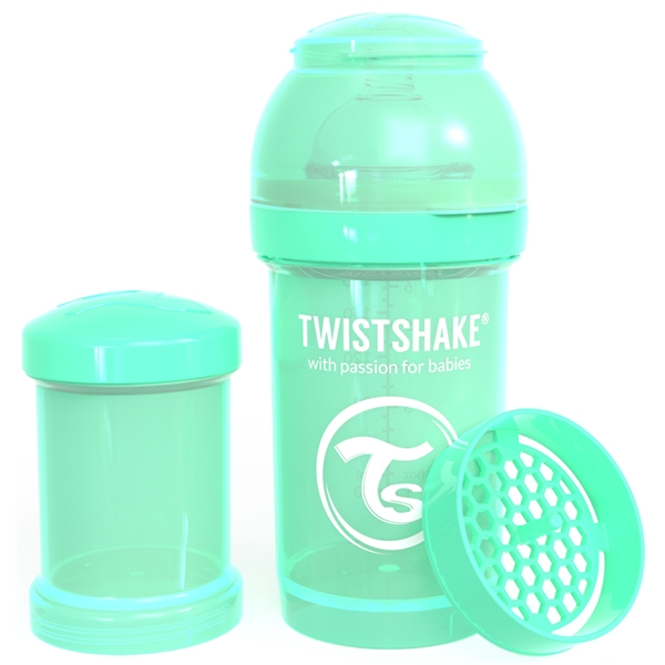 Twistshake Anti-Colic 180 ml Pastel Grøn
