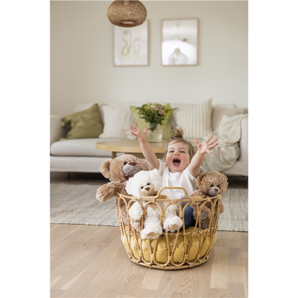 Teddykompaniet Roger Beige 25 cm (Billede 2 af 2)