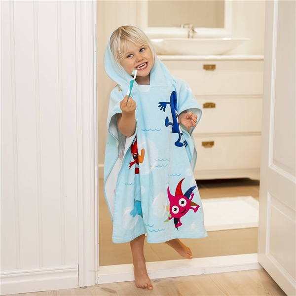 Babblarna Badeponcho Bobler (Billede 3 af 3)