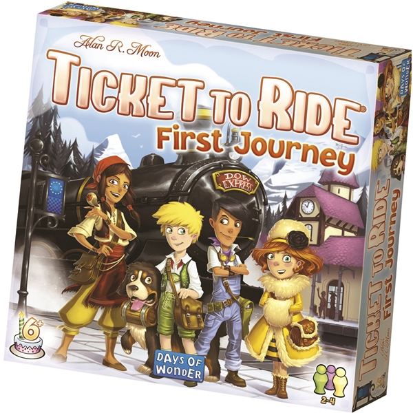 Ticket To Ride First Journey (SE) (Billede 1 af 2)