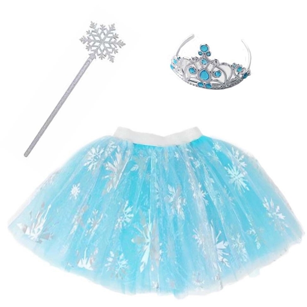 All Dressed Up Tutu Set Snow Princess (Billede 1 af 4)