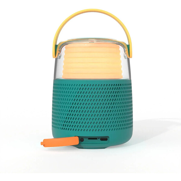 Højttaler Karaoke Kit Mic LED Blå (Billede 3 af 9)