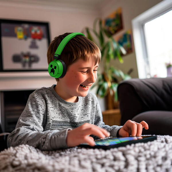 Hovedtelefoner Minecraft On-Ear Junior Trådløs (Billede 6 af 6)