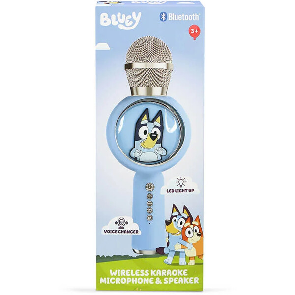 Karaoke Mikrofon Bluey PopSing med LED (Billede 6 af 6)