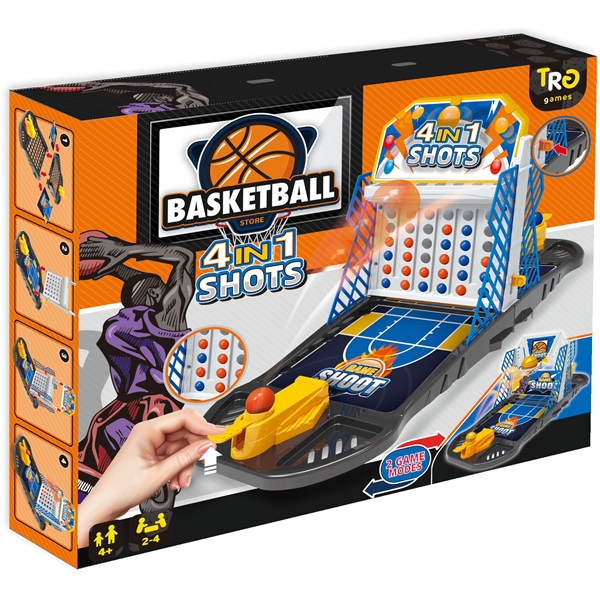 Basketballspil 4-i-1 (Billede 1 af 3)
