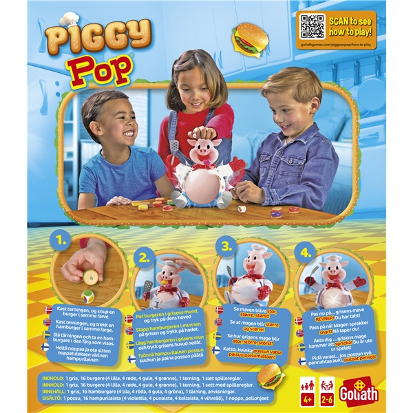 Piggy Pop Spil (Billede 4 af 4)