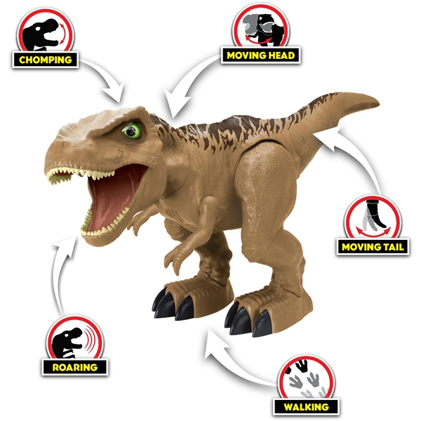 Dinos Unleashed Kæmpe T-Rex Dinosaur (Billede 3 af 3)