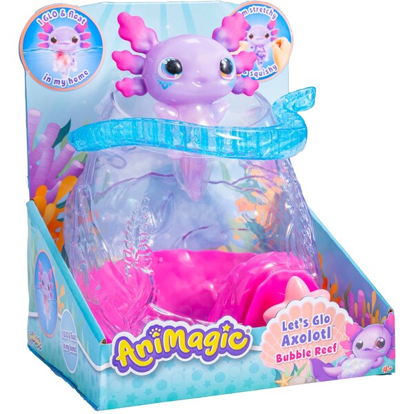 Animagic Let’s Glo Axolotl Bubble Reef (Billede 1 af 3)