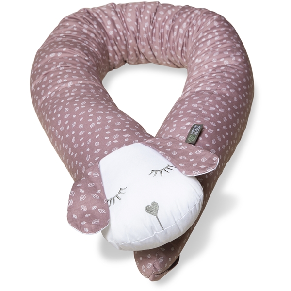 Vinter & Bloom Nordic Leaf Bumper Buddy Soft Pink (Billede 1 af 4)