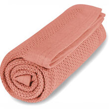 Vinter & Bloom Tæppe Soft Grid EKO Clay Coral