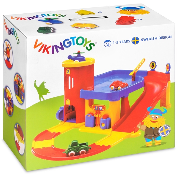 Viking City Garage med To Etager + Vej (Billede 5 af 6)