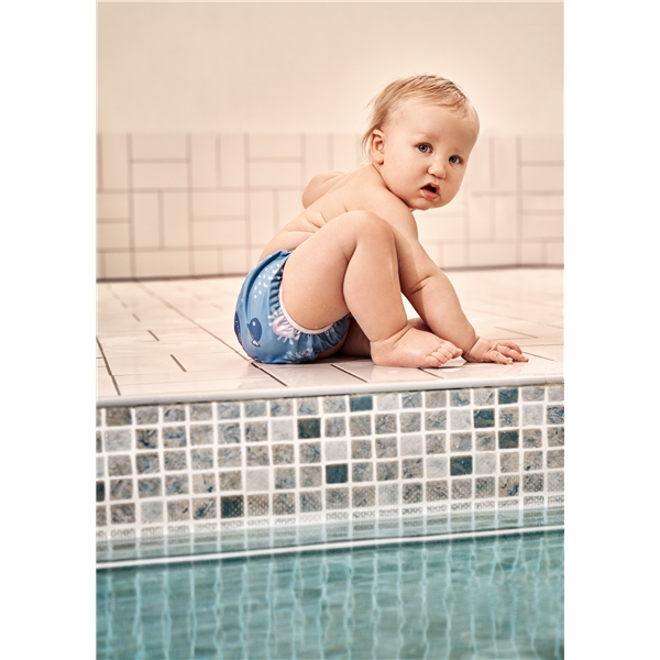 Vimse Swim Diaper Blue Whale (Billede 2 af 2)