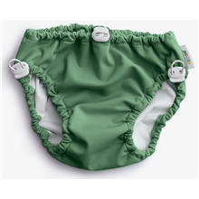 S/M - Vimse Swim Diaper Drawstring Olive Green
