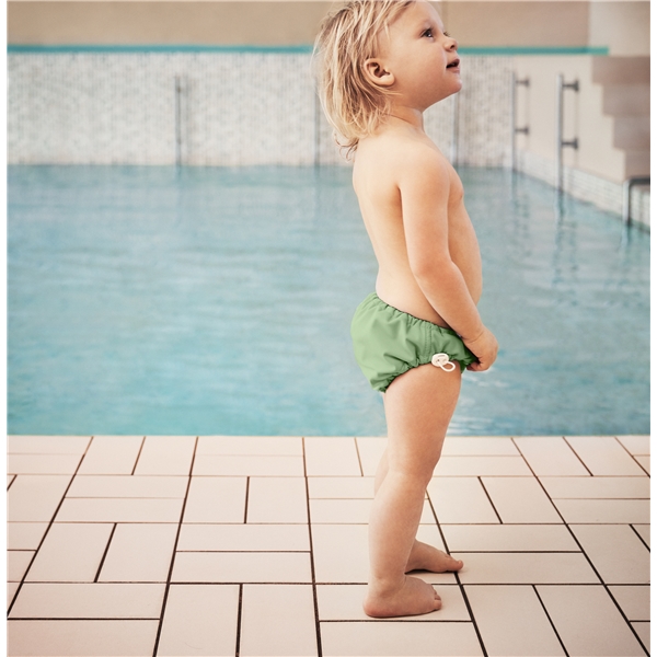Vimse Swim Diaper Drawstring Olive Green (Billede 2 af 2)