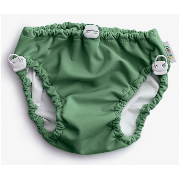Vimse Swim Diaper Drawstring Olive Green (Billede 1 af 2)