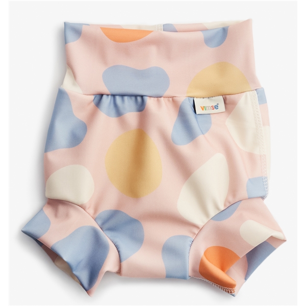 Vimse Swim Diaper High Waist Pink Shapes (Billede 1 af 3)