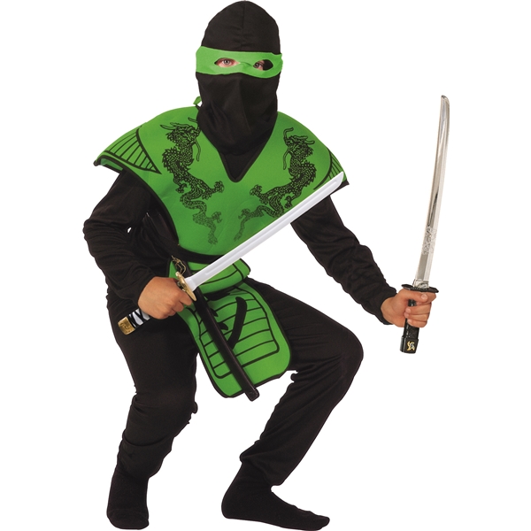 Grøn Ninja Fighter