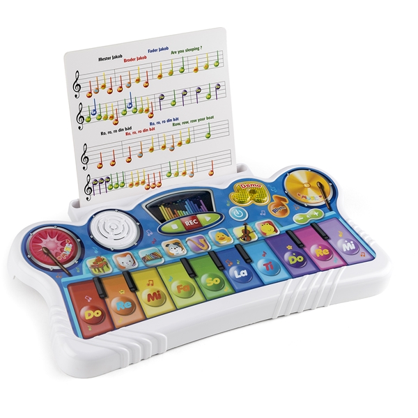 Baby Buddy Keyboard Lys & Lyde (Billede 1 af 3)