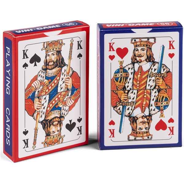 Vini Kortspil 56 kort (inkl. 4 Jokere) (Billede 1 af 2)