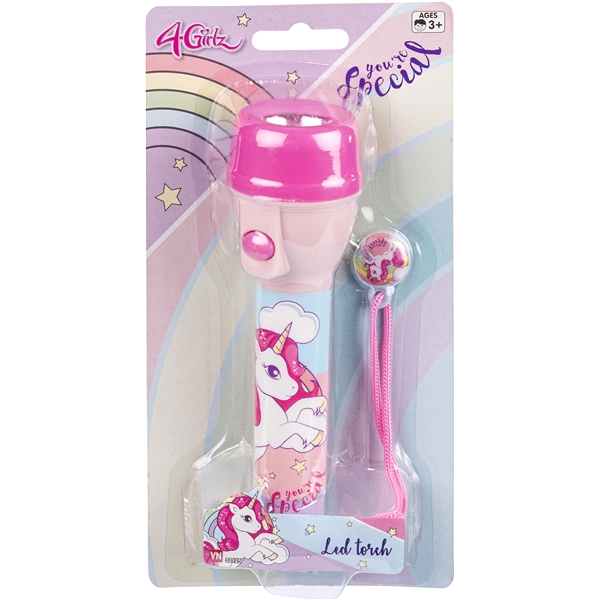 4-Girlz Lommelygte LED 20 cm