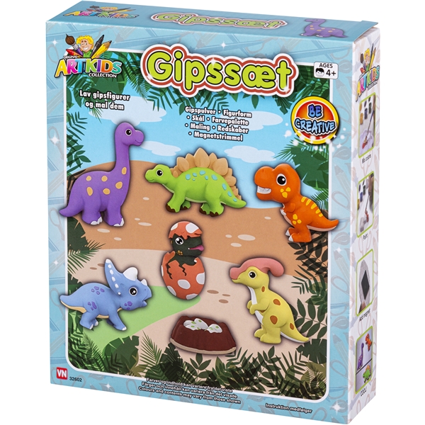 Artkids Gipsesæt Dino