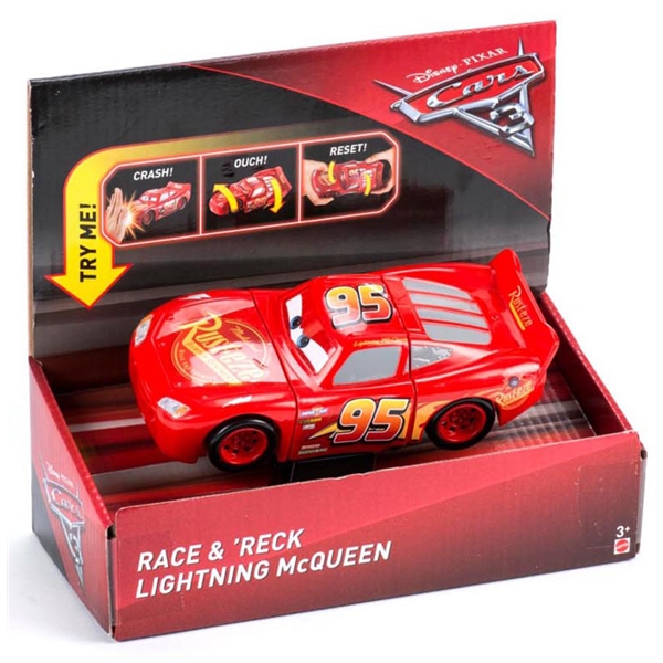 Cars 3 Race & Reck Lightning McQueen (Billede 4 af 4)
