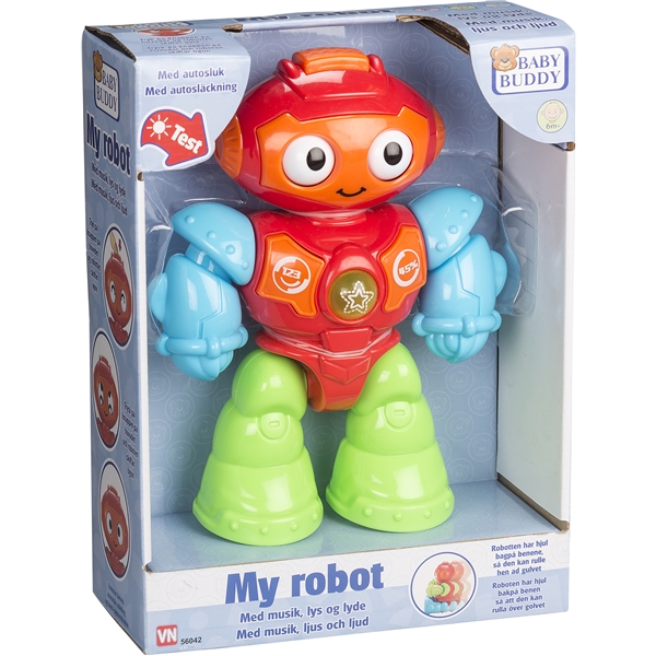 modvirke grøntsager Diagnose Baby Buddy Robot - Aktivitetslegetøj - Baby Buddy | Shopping4net