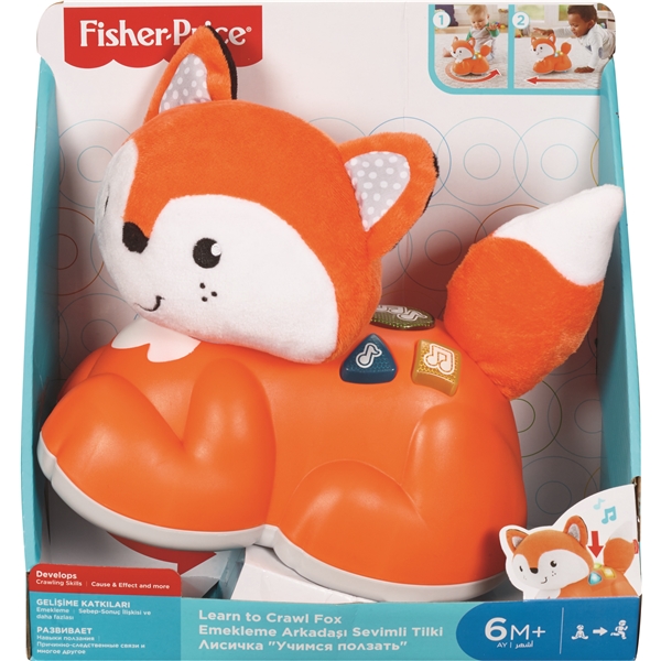 Fisher-Price® Sit-to-Crawl Fox (Billede 4 af 4)