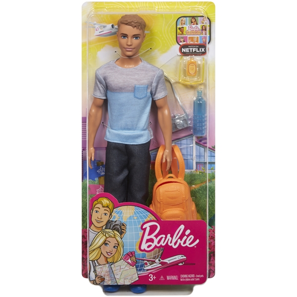 Barbie Travel Ken (Billede 2 af 2)