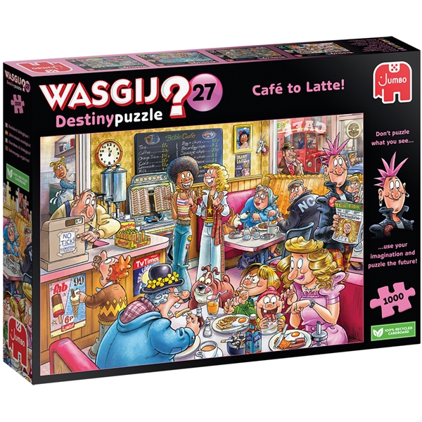 Wasgij Destiny 27 Café to Latte! (Billede 1 af 2)