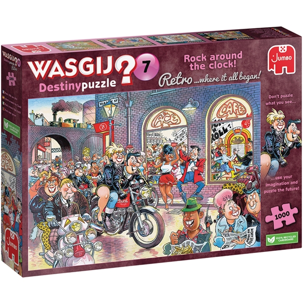 Wasgij Retro Destiny 7 Rock Around the Clock! (Billede 1 af 2)