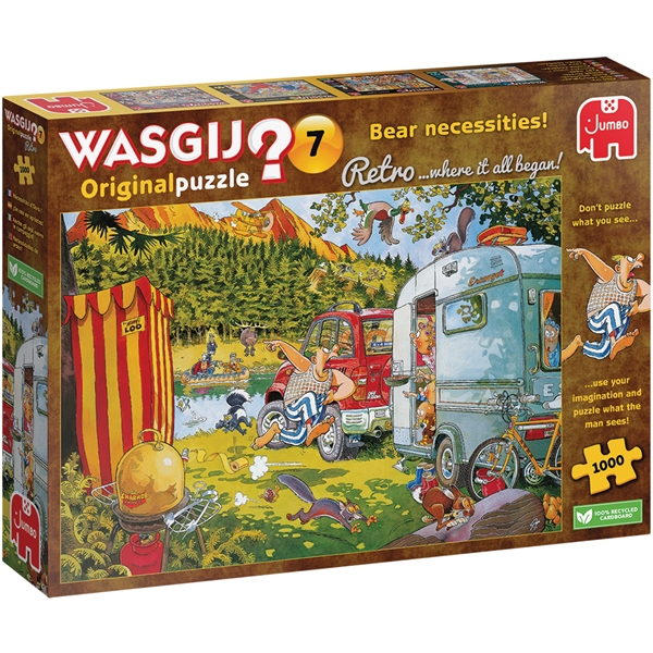 Wasgij Retro Original 7 Bear Necessities! (Billede 1 af 2)