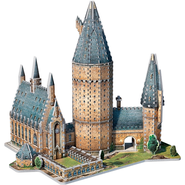 Wrebbit 3D Puslespil Harry Potter Hogwarts Hall (Billede 2 af 3)