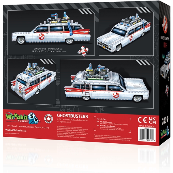 Wrebbit 3D Puslespil Ghostbusters Bil (Billede 2 af 6)